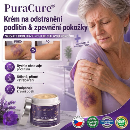 💜 100 000+ PRODANÝCH KUSŮ 💁‍♀️ – PuraCure® Krém na modřiny a posílení pokožky