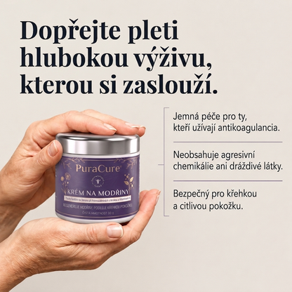 💜 100 000+ PRODANÝCH KUSŮ 💁‍♀️ – PuraCure® Krém na modřiny a posílení pokožky