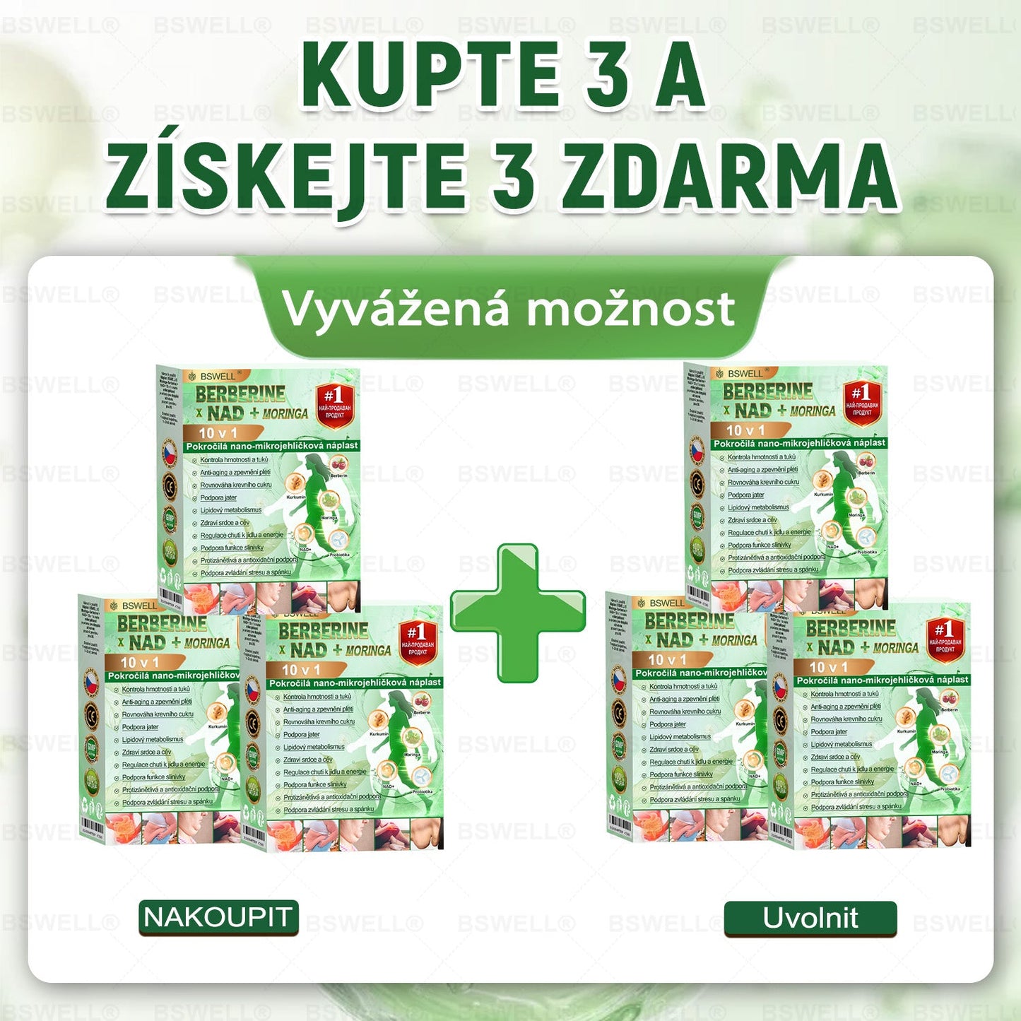🌱🌱BSWELL® Nano mikrovpichová zeštíhlující náplast✨(Stačí použít pouze jednou denně – viditelné změny již za 28 dní) ✅Bezbolestná, dlouhotrvající, zaměřená na řešení cukrovky, obezity a kardiovaskulárních onemocnění