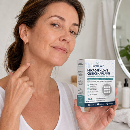 ✨✨PuraCure® 2v1 mikrojehličková a hydrogelová náplast🍀 | Pomáhá odstranit vystouplá znaménka, akné, ploché bradavice a kožní výrůstky | Pomáhá zlepšit vzhled vrásek, jizev a nedokonalostí pleti | Neviditelné náplasti na obličej i tělo
